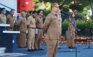 Sekda Ketapang Pimpin Apel Perdana Pasca Cuti Lebaran