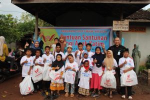 Komitmen Implementasikan Program CSR, WHW Salurkan Bantuan untuk Yatim Piatu