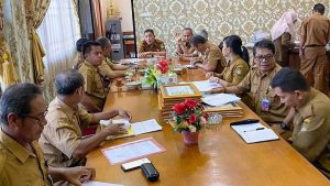 Rapat Bersama Kadis PU Terkait Ruas Jalan Pelang – Tumbang Titi Yang Rusak