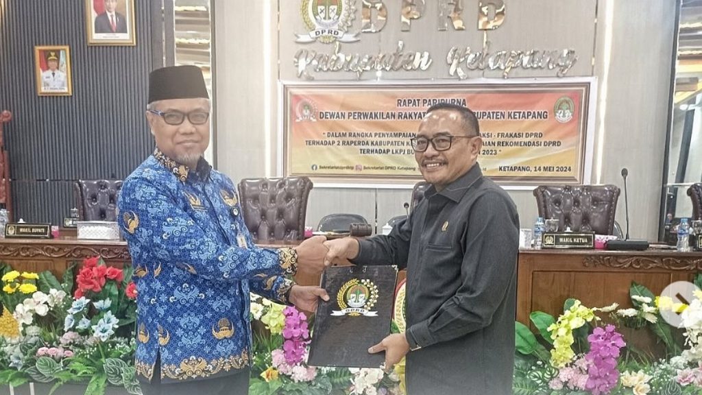 Penyampaian Rekomendasi DPRD Terhadap LKPJ Bupati Ketapang Tahun 2023