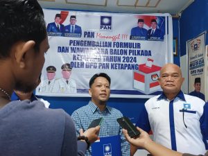 Theo Optimis Melangkah Sebagai Bacalon Wabup Setelah Terima Rekomendasi Dari DPP PAN