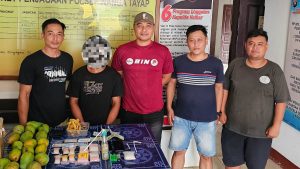 99 Gram Sabu Dan Seorang Pelaku Diamankan Polsek Nanga Tayap