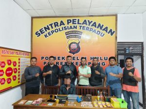 Polsek Jelai Hulu Tangkap Pelaku Narkoba, Sabu Seberat 37.32 Turut Diamankan