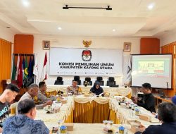 Silaturahmi Kapolres Kayong Utara Bersama KPU Kayong Utara