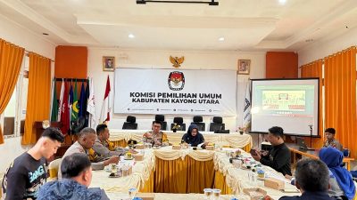 Silaturahmi Kapolres Kayong Utara Bersama KPU Kayong Utara