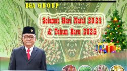 Ucapan Selamat Natal 2024 Dan Tahun Baru 2025, PT BGA