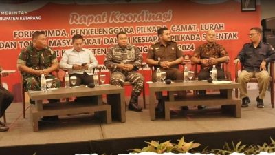 Rakor Persiapan Pilkada Serentak Tahun 2024